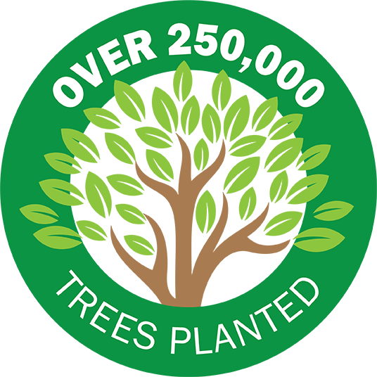 Over 250,000 Trees Planted