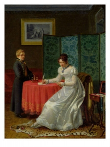 Women Writing a Note
